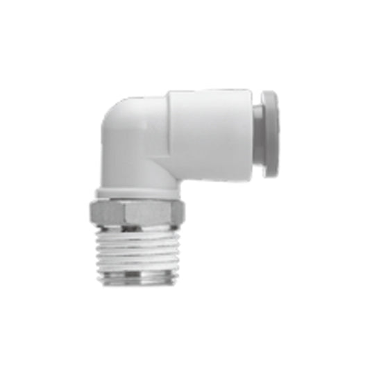 ข้อต่อลม Fittings SMC One-touch Fittings code KQ2L07-02☐S