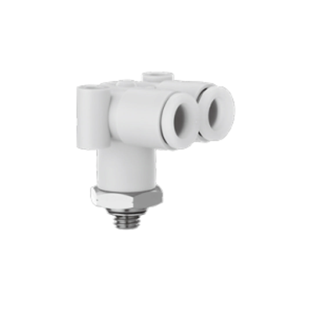 ข้อต่อลม Fittings SMC One-touch code KQ2LU04-M5G
