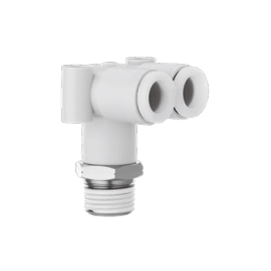 ข้อต่อลม Fittings SMC One-touch code KQ2LU12-03GS