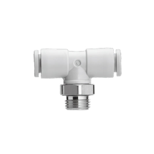 ข้อต่อลม Fittings SMC One-touch Fittings code KQ2T10-04-☐P