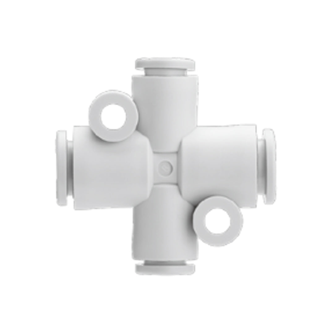 ข้อต่อลม Fittings SMC One-touch Fittings code KQ2TX08-10A