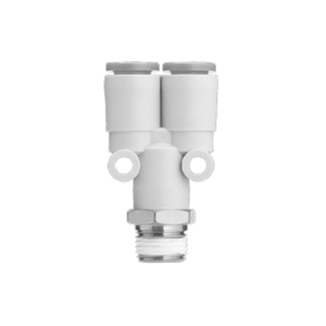 ข้อต่อลม Fittings SMC One-touch Fittings code KQ2U07-02☐S