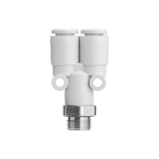 ข้อต่อลม Fittings SMC One-touch Fittings code KQ2U12-03-☐P