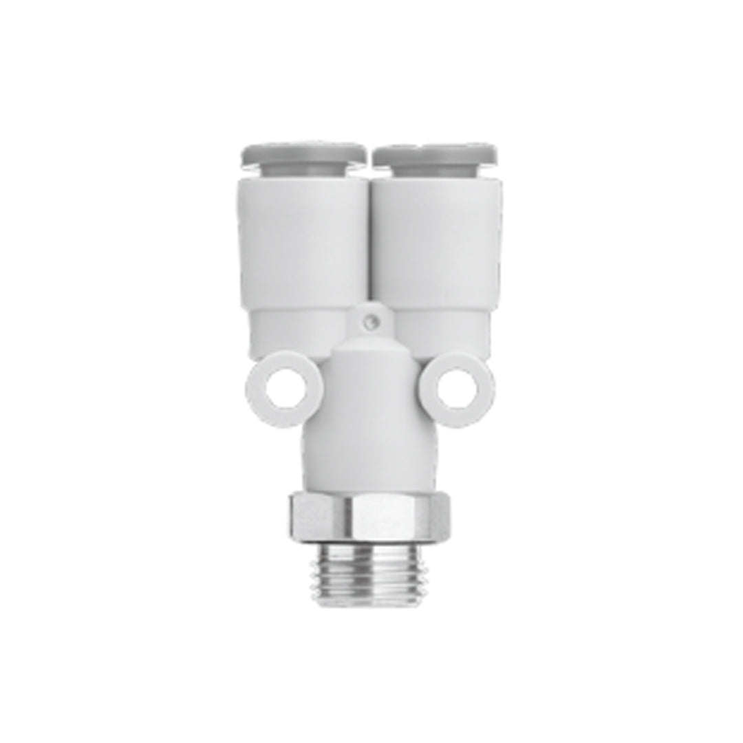 ข้อต่อลม Fittings SMC One-touch Fittings code KQ2U07-02☐P