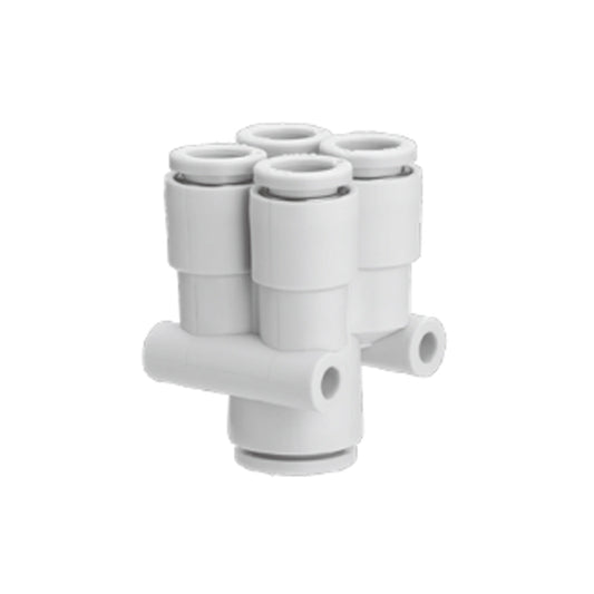 ข้อต่อลม Fittings SMC One-touch Fittings code KQ2T16-00A