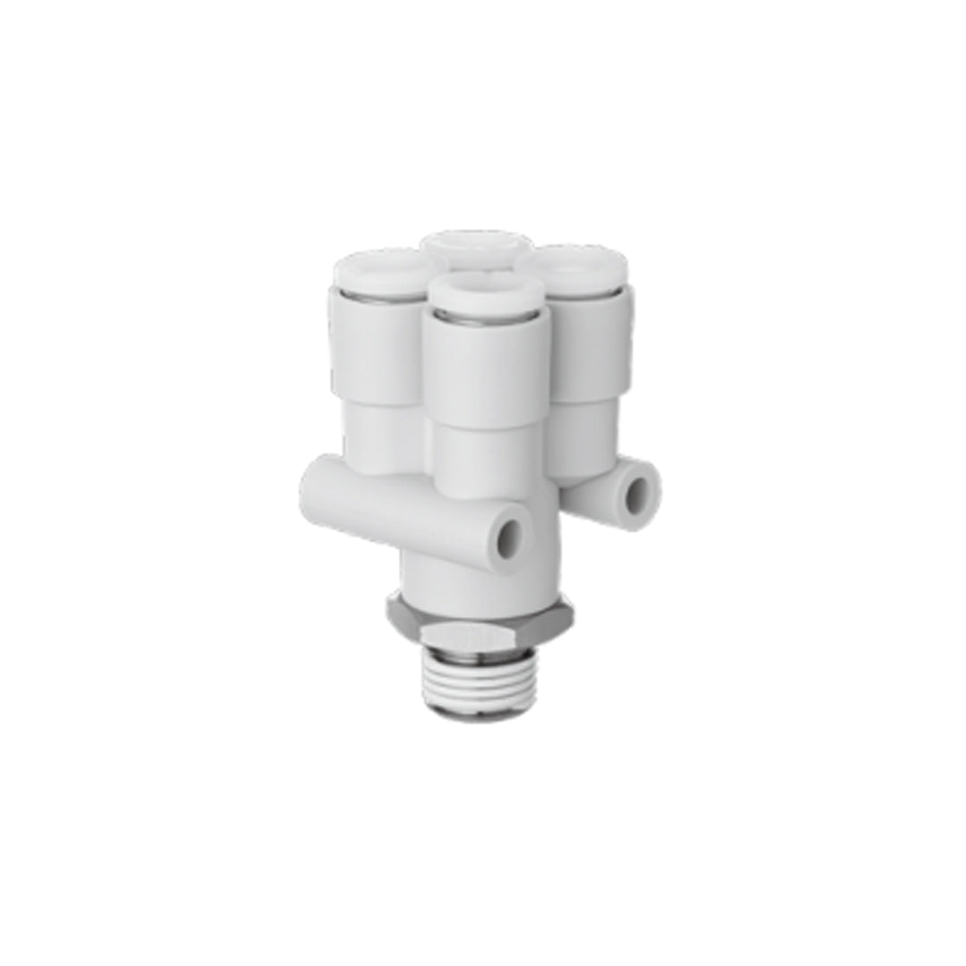 ข้อต่อลม Fittings SMC One-touch code KQ2UD04-02GS
