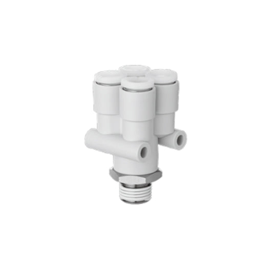 ข้อต่อลม Fittings SMC One-touch code KQ2UD06-02GS