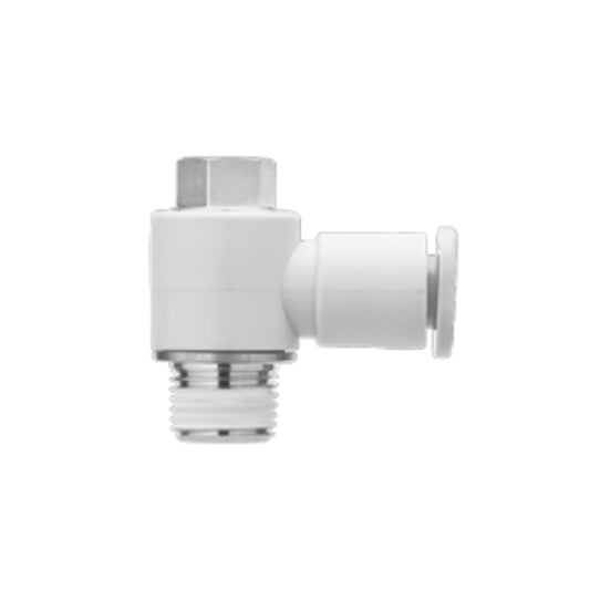 ข้อต่อลม Fittings SMC One-touch Fittings code KQ2V06-01_S1