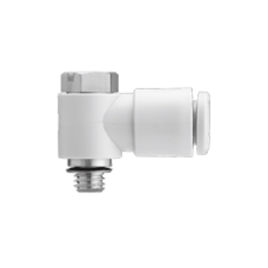 ข้อต่อลม Fittings SMC One-touch Fittings code KQ2V06-M5_