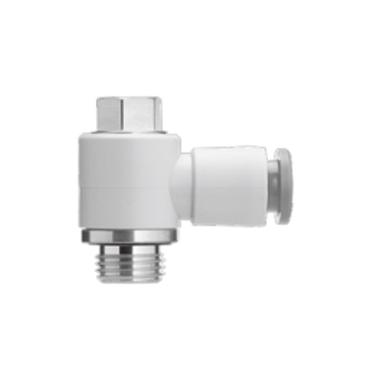 ข้อต่อลม Fittings SMC One-touch Fittings code KQ2V05-34☐P