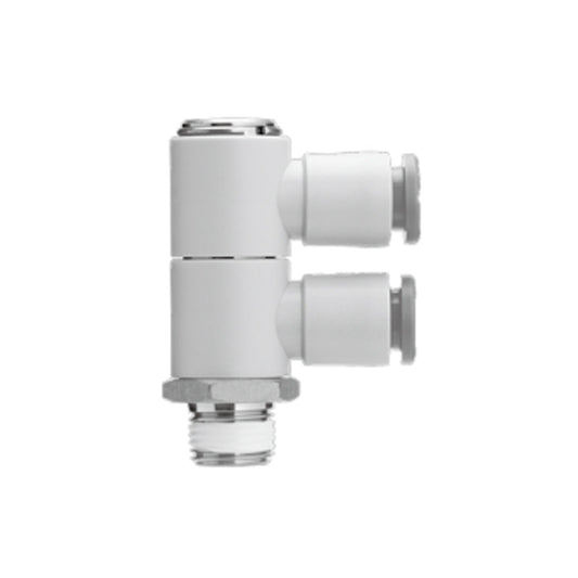 ข้อต่อลม Fittings SMC One-touch Fittings code KQ2VD07-34□S