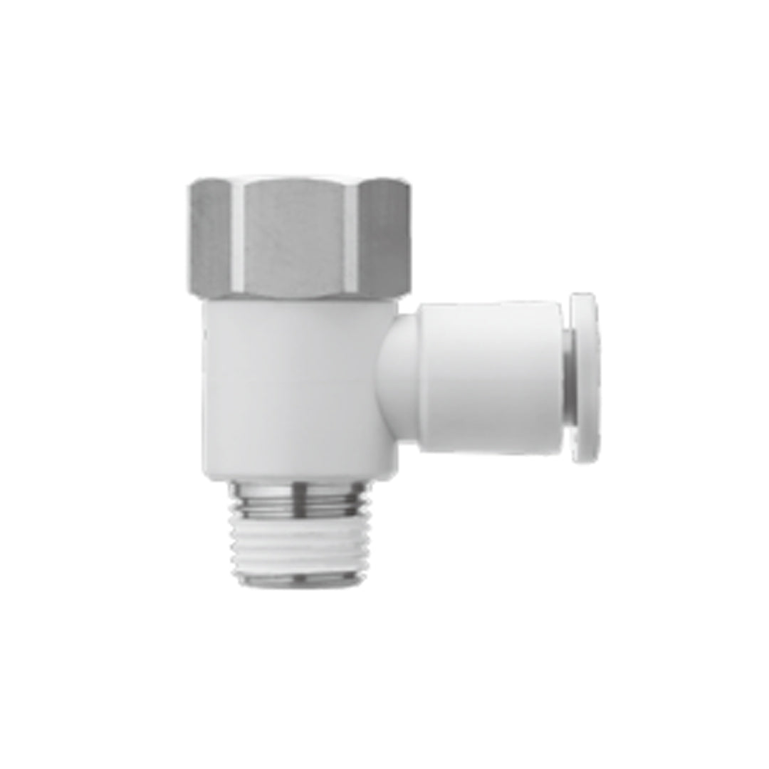 ข้อต่อลม Fittings SMC One-touch Fittings code KQ2VF06-01_S1