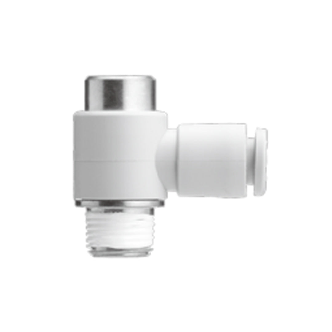 ข้อต่อลม Fittings SMC One-touch Fittings code KQ2VS08-02-S