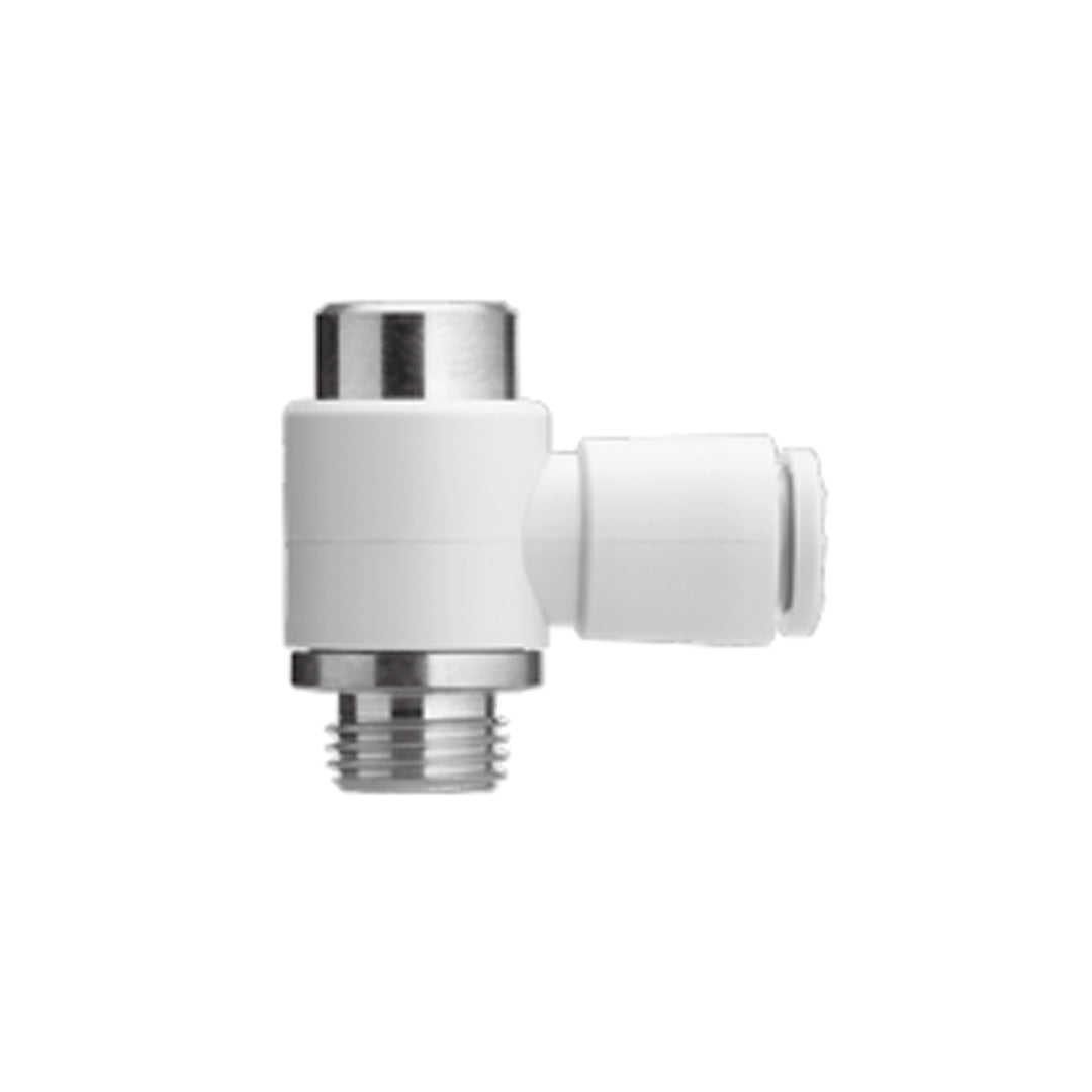 ข้อต่อลม Fittings SMC One-touch Fittings code KQ2VS08-03-☐P