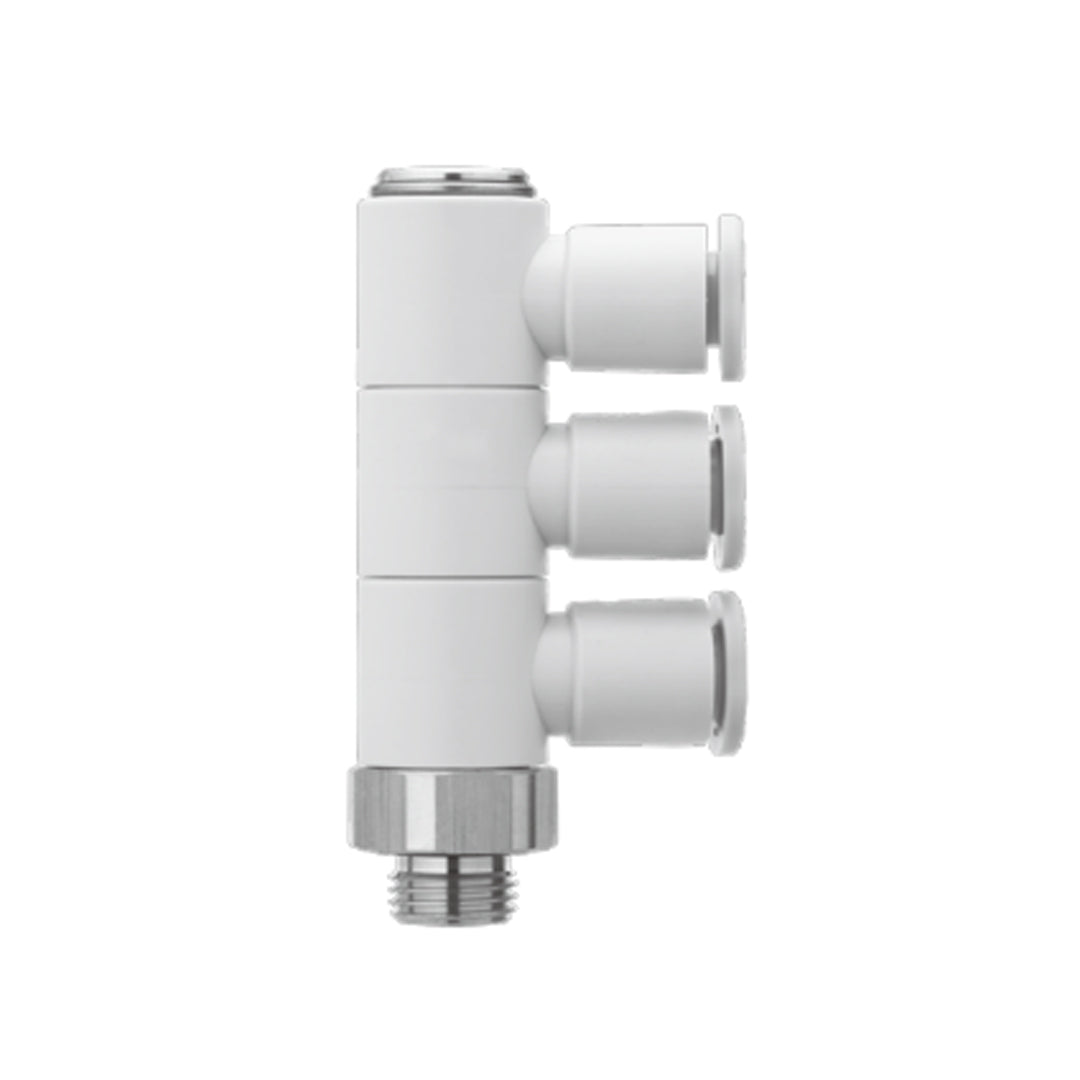 ข้อต่อลม Fittings SMC One-touch Fittings code KQ2L06-G03_1