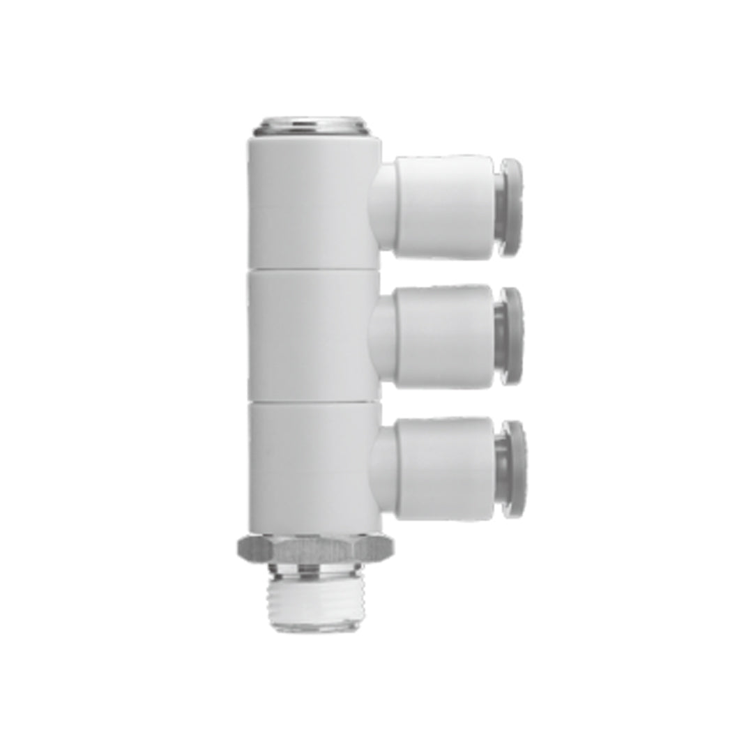 ข้อต่อลม Fittings SMC One-touch Fittings code KQ2VT11-36□S