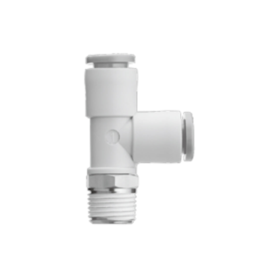 ข้อต่อลม Fittings SMC One-touch Fittings code KQ2Y07-03☐S