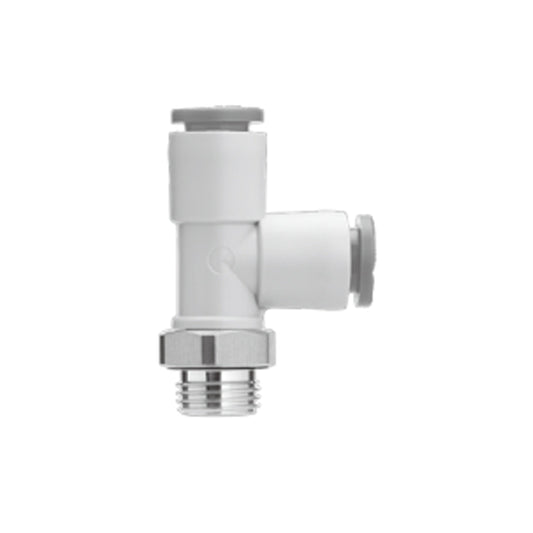 ข้อต่อลม Fittings SMC One-touch Fittings code KQ2Y07-03☐P