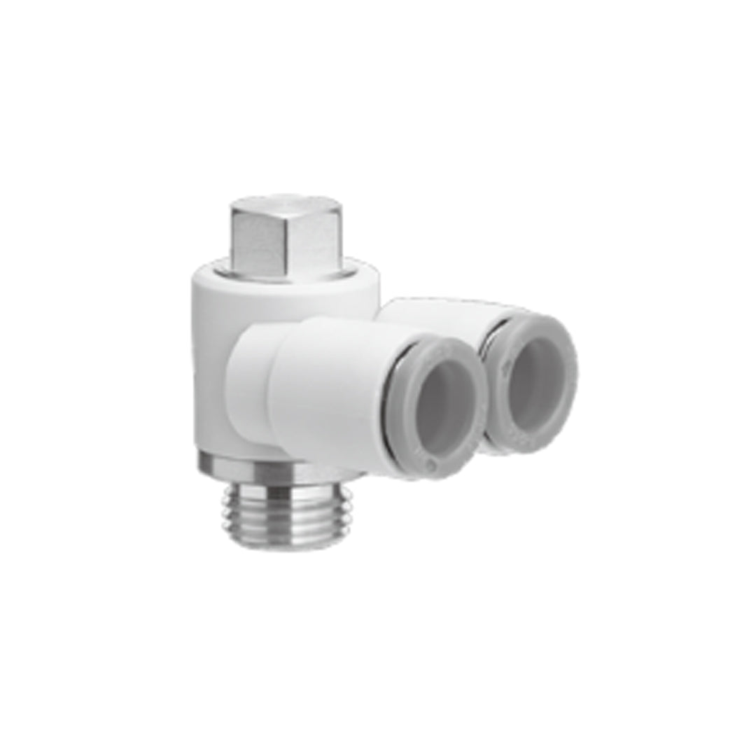 ข้อต่อลม Fittings SMC One-touch Fittings code KQ2Z13-37☐P