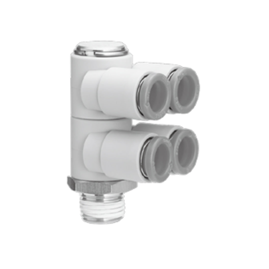 ข้อต่อลม Fittings SMC One-touch Fittings code KQ2ZD13-37□S