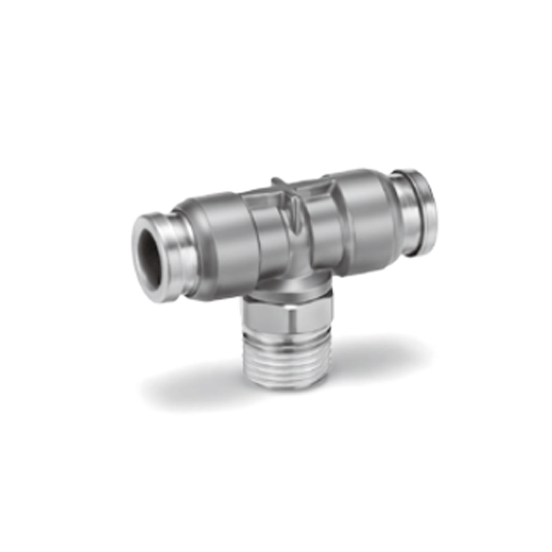 ข้อต่อลม Fittings SMC One-touch code KQB2T06-M5