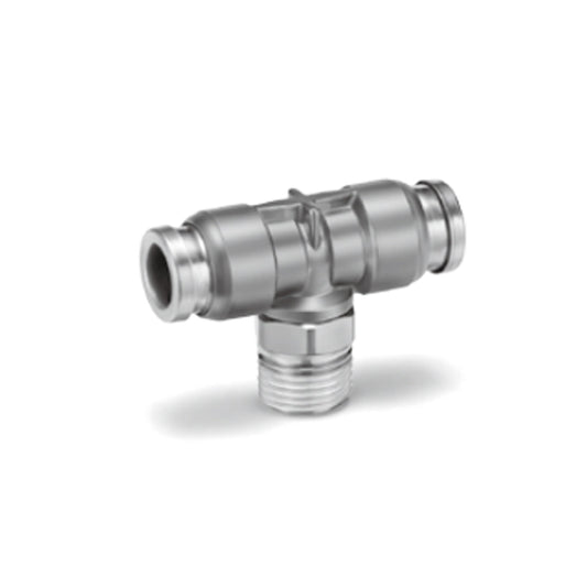 ข้อต่อลม Fittings SMC One-touch code KQB2T06-03S