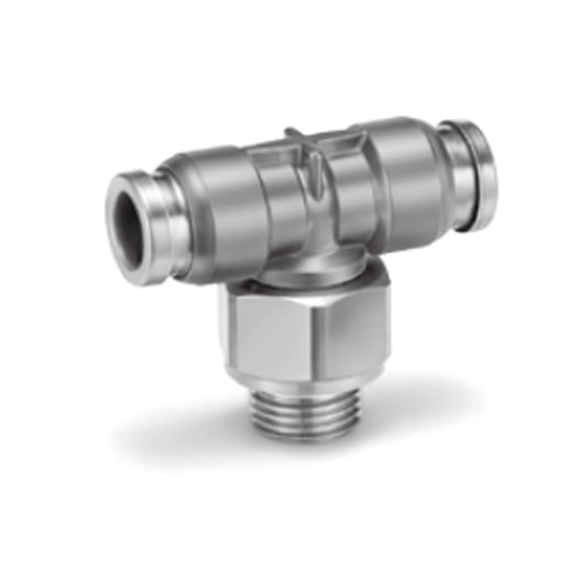 ข้อต่อลม Fittings SMC One-touch code KQB2T06-G01