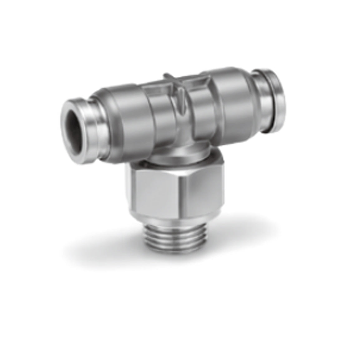 ข้อต่อลม Fittings SMC One-touch code KQB2T10-G01