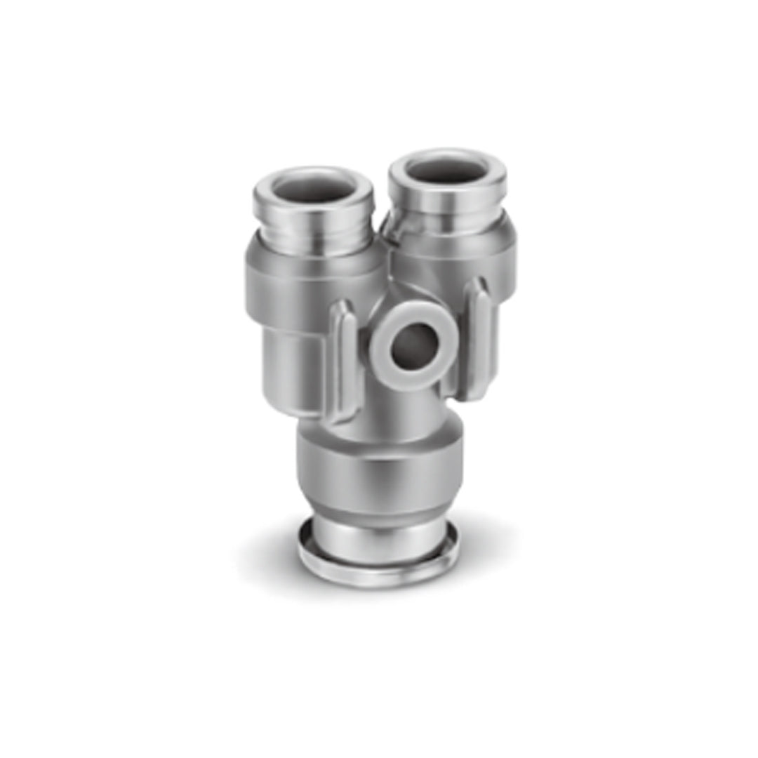 ข้อต่อลม Fittings SMC One-touch code KQB2U08-10