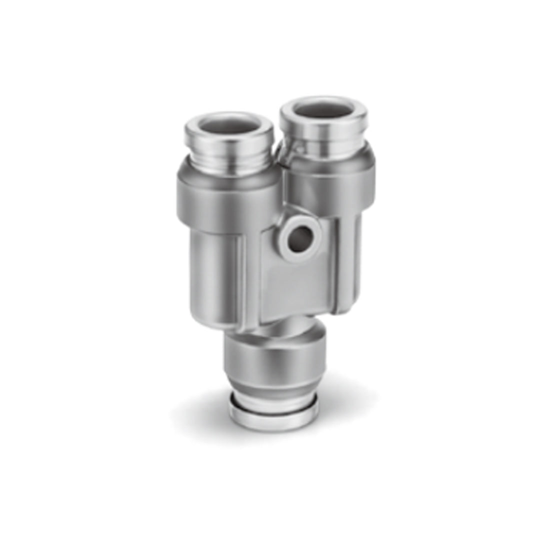 ข้อต่อลม Fittings SMC One-touch code KQB2U10-00