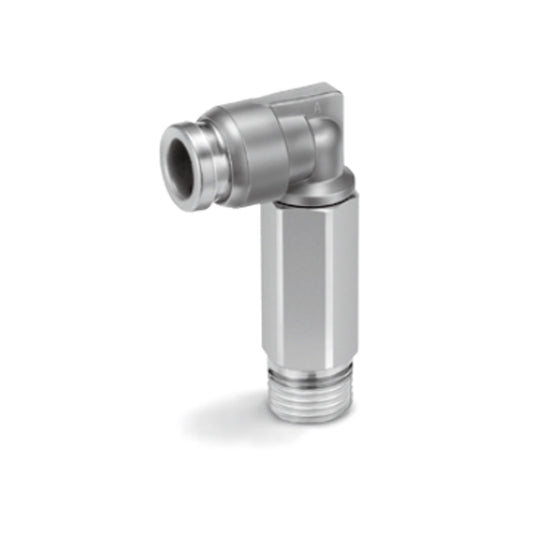 ข้อต่อลม Fittings SMC One-touch code KQB2W23-M5