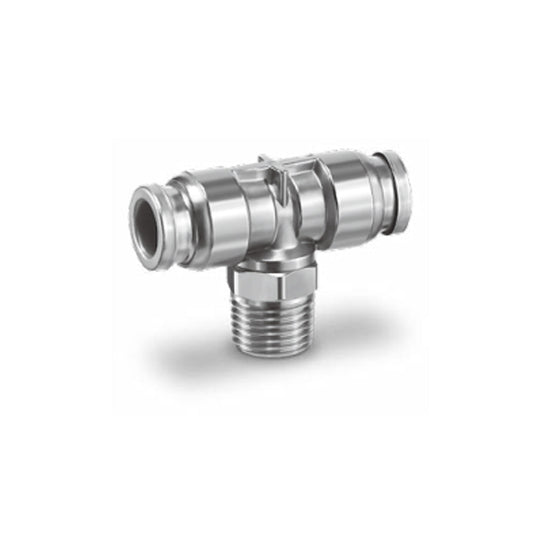 ข้อต่อลม Fittings SMC Hygienic Design code KQG2T06-02-F