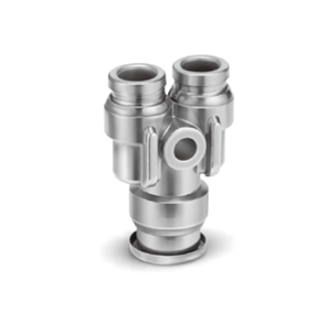 ข้อต่อลม Fittings SMC One-touch code KQG2U06-08