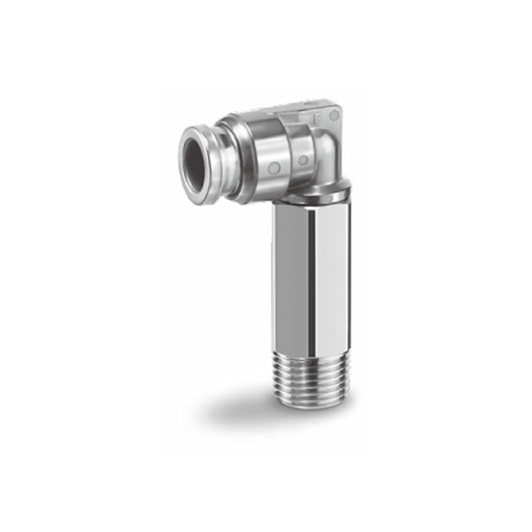ข้อต่อลม Fittings SMC Hygienic Design code KQG2W07-N03-F
