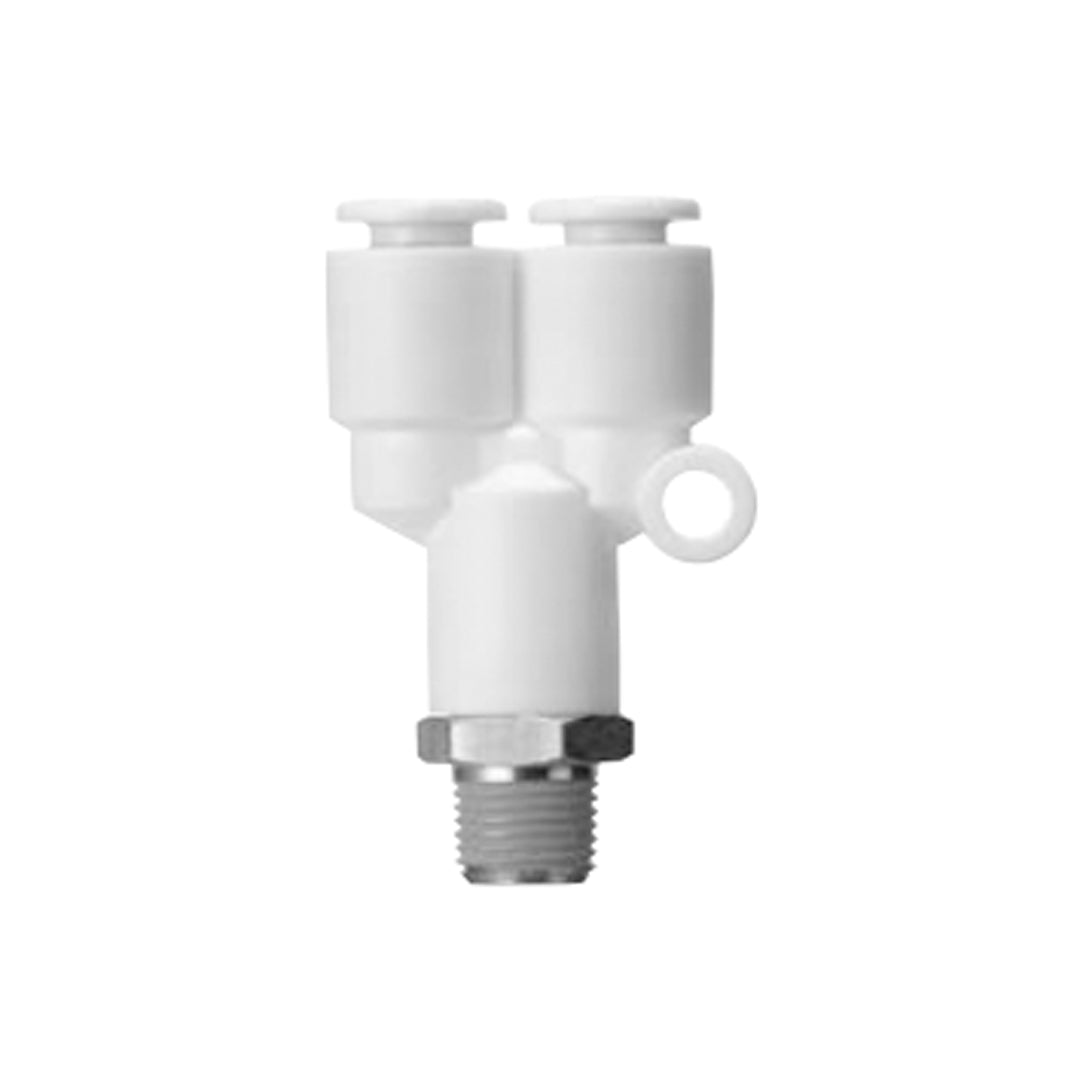 ข้อต่อลม Fittings SMC One-touch code KRU06-02SW2