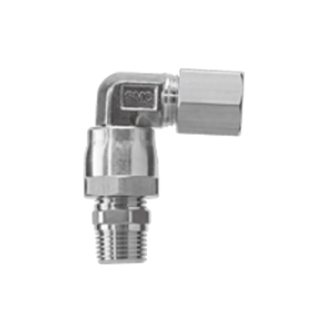 ข้อต่อลม Fittings SMC ข้อต่อแบบเกลียว code L10-03