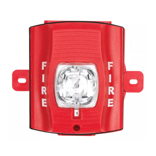 Fire Life Safety อุปกรณ์ป้องกันอัคคีภัยในอาคาร NOTIFIER Advance Weatherproof Wall Strobe code SRK