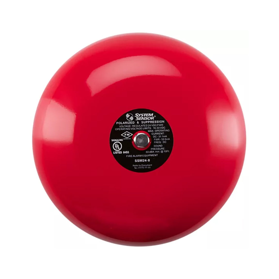 Fire Life Safety อุปกรณ์ป้องกันอัคคีภัยในอาคาร NOTIFIER SSM Series Alarm Bell code SSM24-8