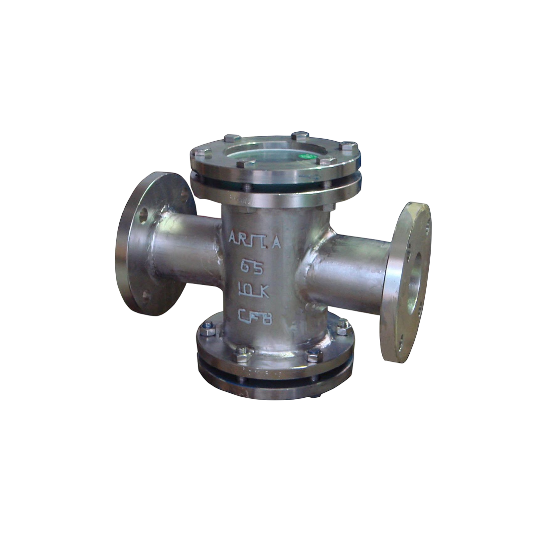 Arita Sight Glass Stainless Steel  Flanged End 10K DN 100 4 นิ้ว