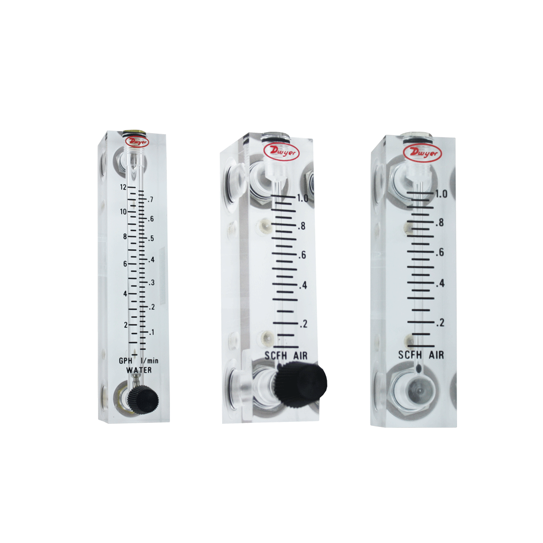 Flowmeter Dwyer  เครื่องวัดอัตราการไหลอะคริลิก Visi-Float® รุ่น VF  VFB-83-EC-SS