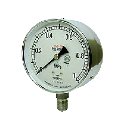 Stainless Pressure Gauge Yamamoto F5-38 15 KG(PSI) เกลียวทองเหลือง