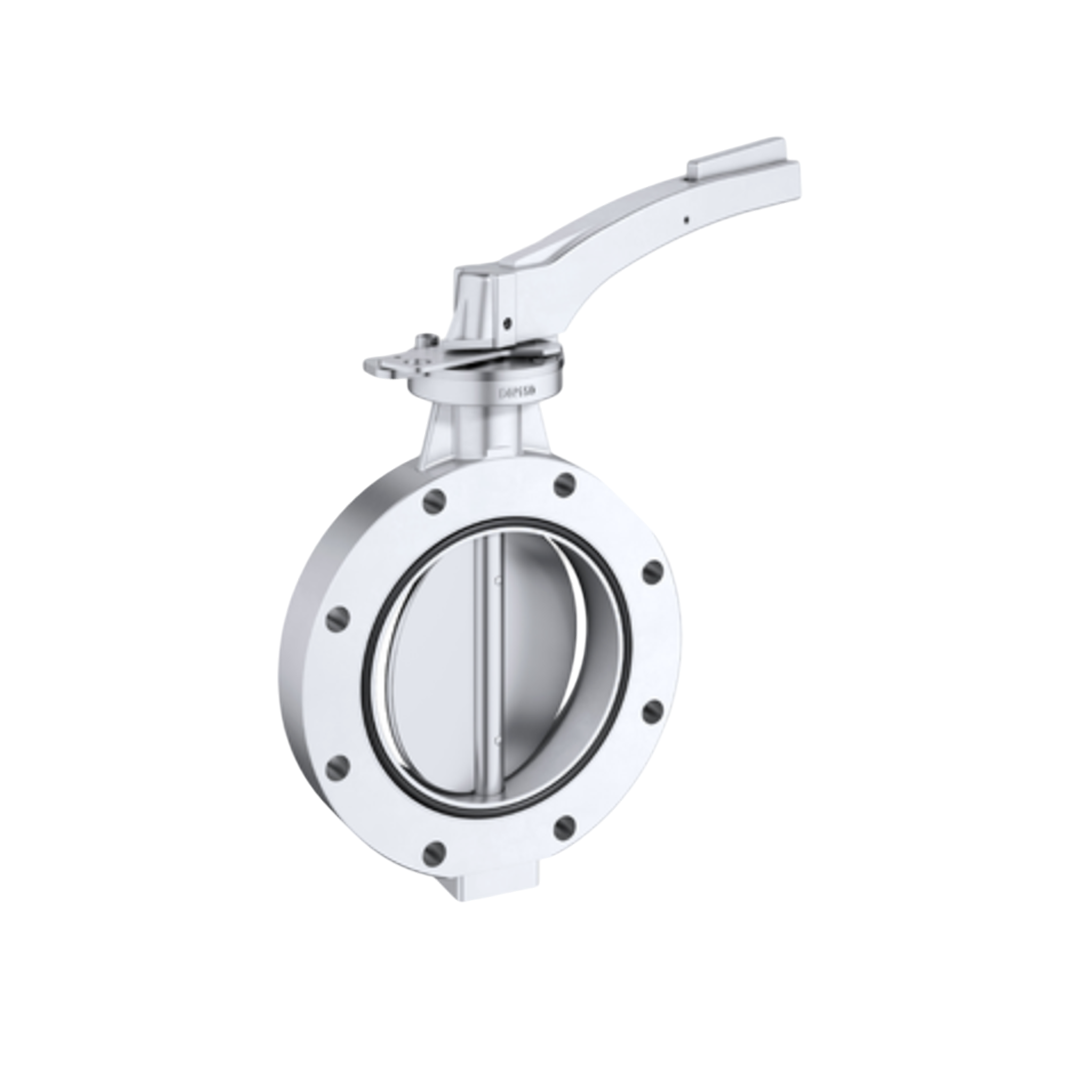 EBRO Butterfly Valve Wafer Type TW-M GD-AlSi9Cu3 Aluminiumalloy 200 DN 8 นิ้ว 6 บาร์