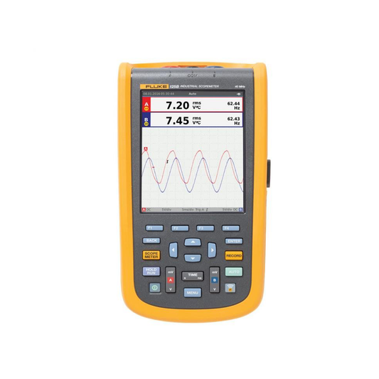 Fluke 120B Series Industrial ScopeMeter handheld Oscilloscopes