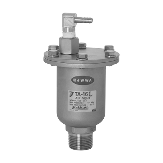 Air Vent Valve Yoshitake 1/2 นิ้ว 15A,TA-16L,วาล์วระบายอากาศ 