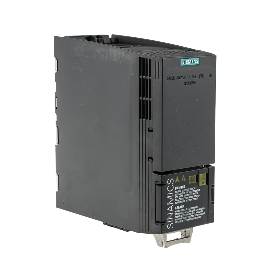 Siemens Inverter Drive SINAMICS G120C Series  0.37 kW  3 Phase  400 V ac  1.9 A  2.3 A Code 6SL3210-1KE11-8AF2