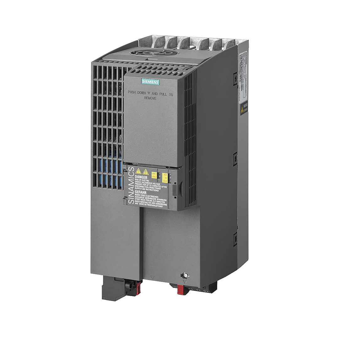 Siemens Inverter Drive SINAMICS G120C Series  11 kW  15 kW  3 Phase  400 V ac  36.4 A  40.6 A Code 6SL3210-1KE23-2UF1