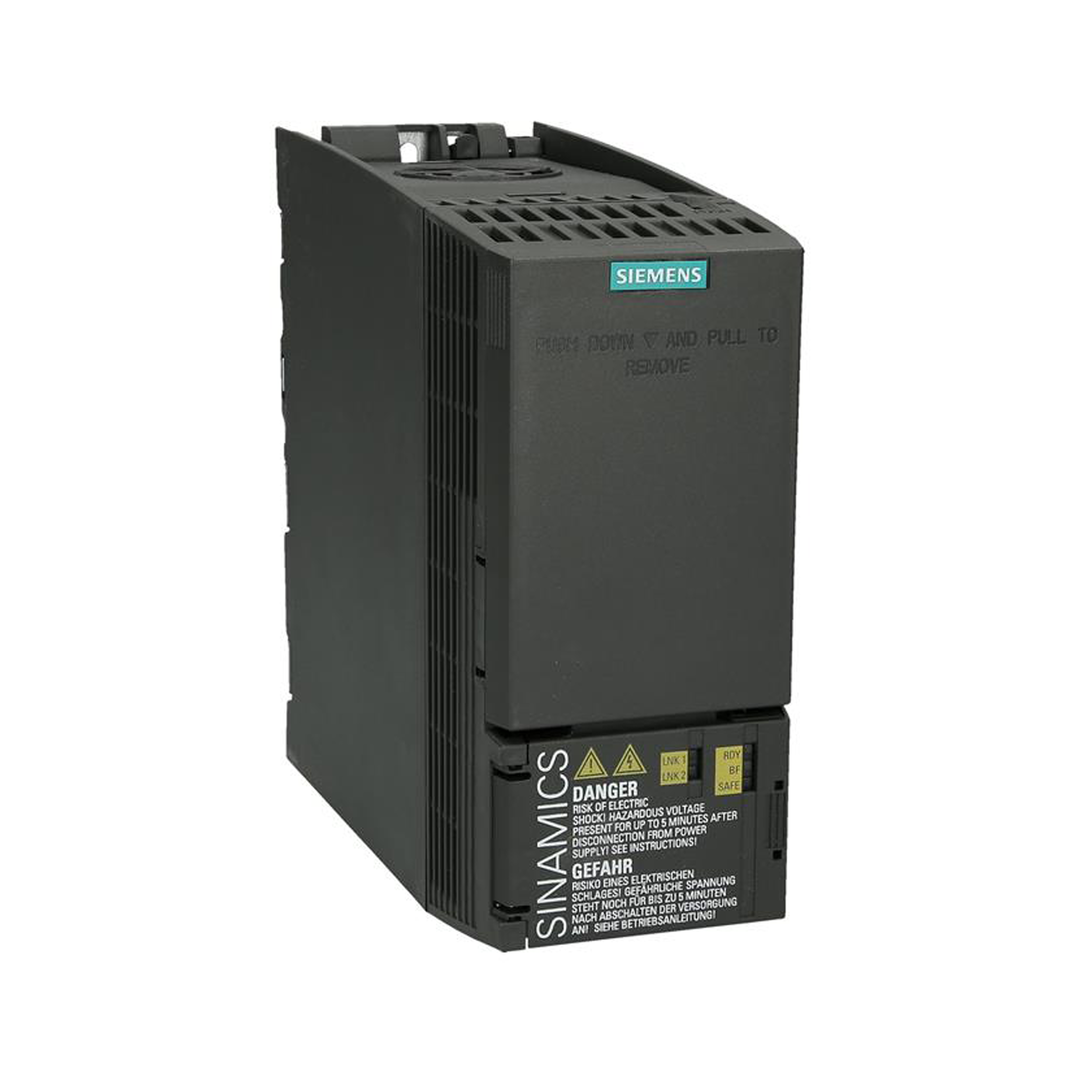 Siemens Inverter Drive SINAMICS G120C Series  1.1 kW  3 Phase  400 V ac  4.5 A  5.5 A Code 6SL3210-1KE14-3AB2