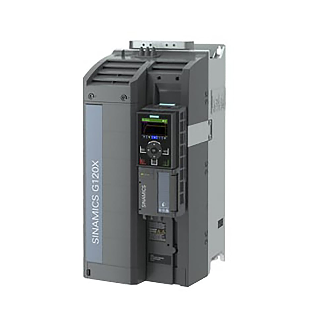 Siemens Inverter Drive  SINAMICS G120X Series  22 kW  3 Phase  380 → 480 V ac  44 A Code 6SL3220-2YE32-0UF0