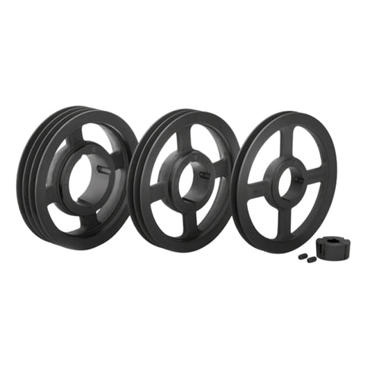 V pulley มูเล่ MEGADYNE V-belt pulleys for taper bushes code SPB160-04