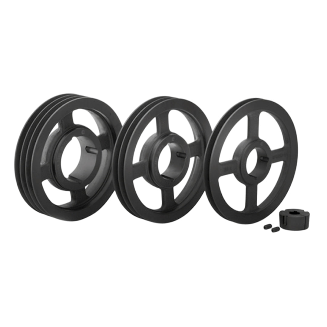 V pulley มูเล่ MEGADYNE V-belt pulleys for taper bushes code SPB450-03